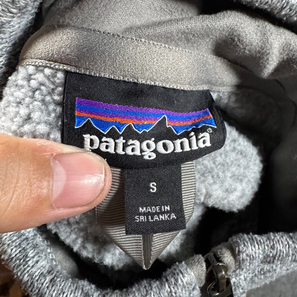 Patagonia Better Sweater Jacket Womens Small Grey Full Zip Fleece 25543 Outdoors - Picture 5 of 10